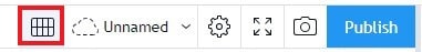 TradingView chart layout icon